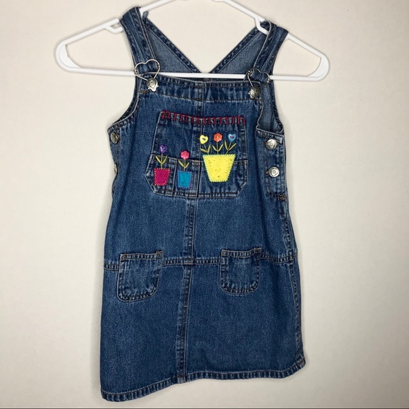 retro overall dress